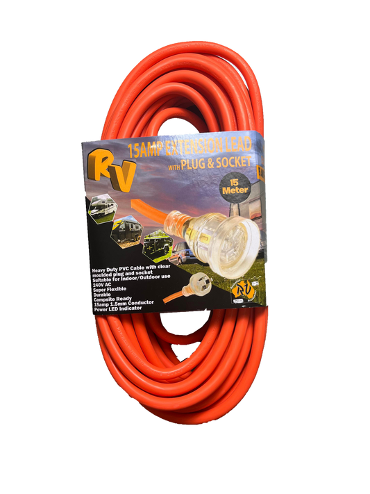 15 AMP EXTENSION CORD 15M