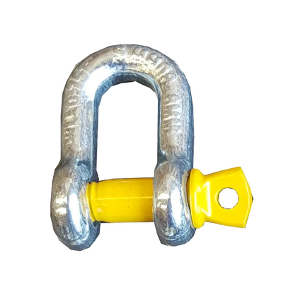 D-SHACKLE 8MM STAMPED AND RATED S GRADE