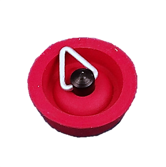 SINK PLUGS T/S 25MM - RED